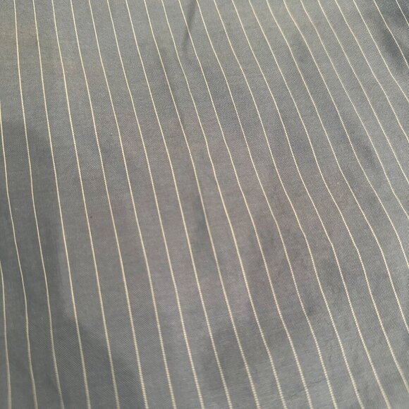 LANDS END MENS 16-32 NO IRON PINPOINT OXFORD LONG SLEEVE SHIRT BUTTON UP - Picture 8 of 8